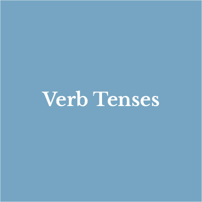 Lesson 12: Verb Tenses