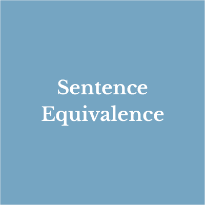 Lesson 2: How to Approach GRE Sentence Equivalence